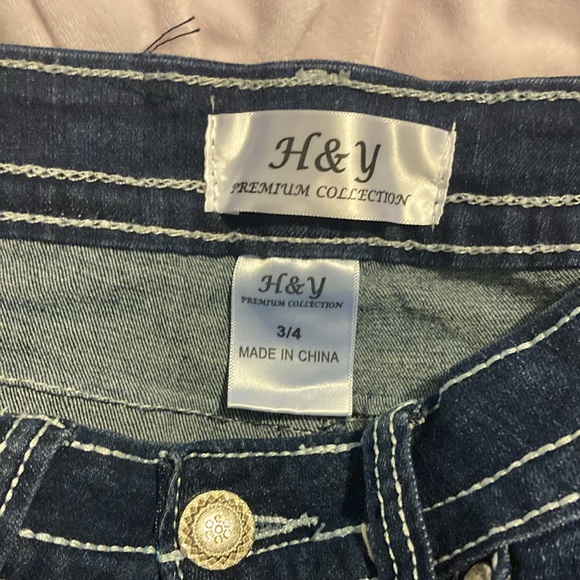 low rise/mid rise mini skirt and size 3/4. I honestly forgot what the price was. - Picture 3 of 3